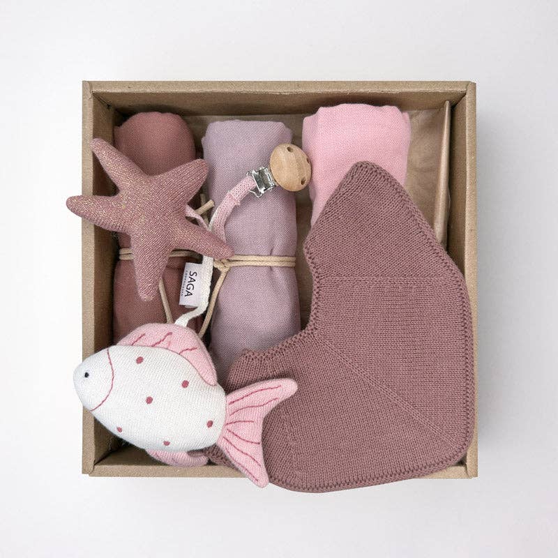 Baby Gift Box - Shades Of Pearl Blush - Sustainable