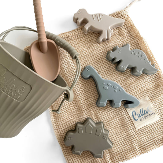 Dominic’s Dino Silicone Beach Toy Set