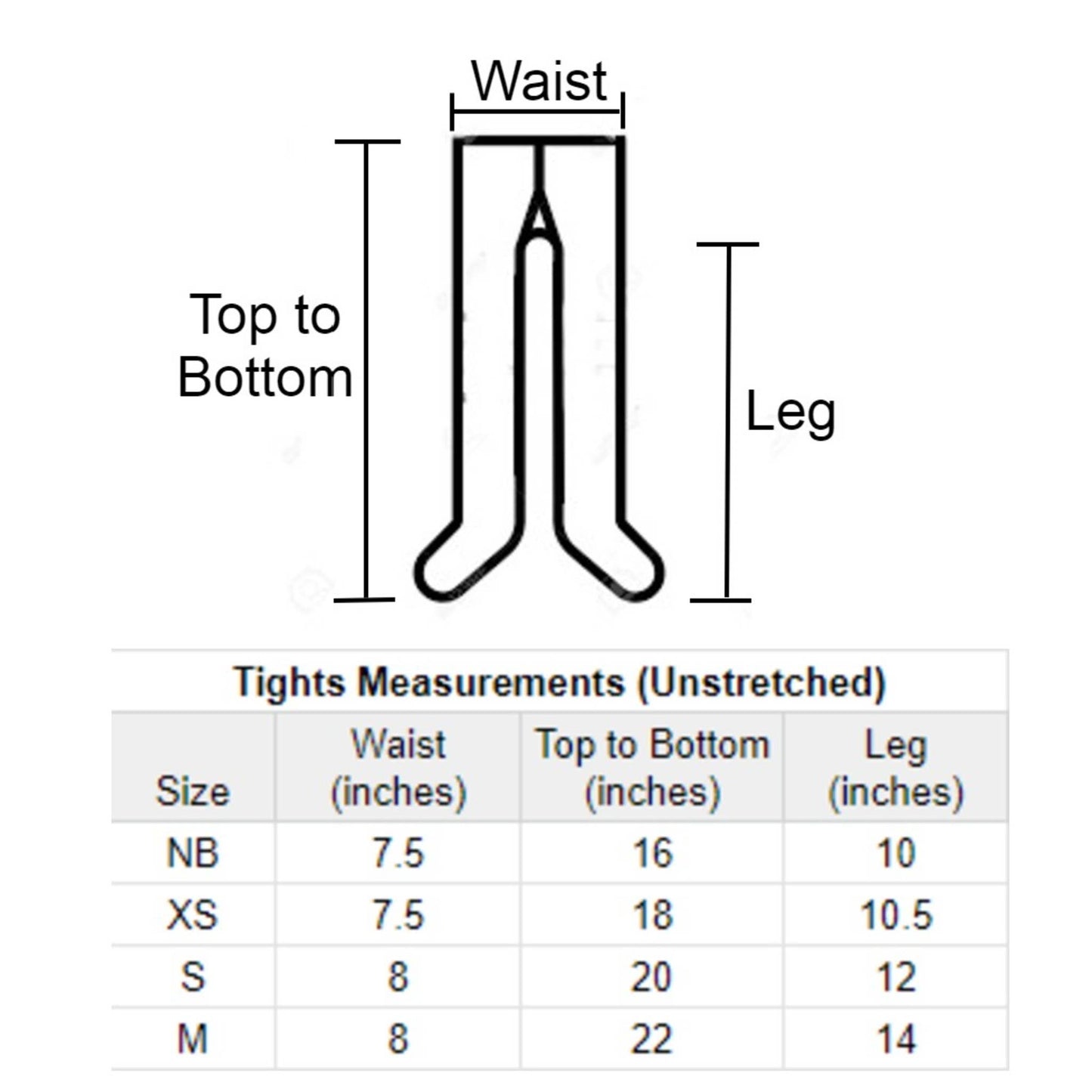 Tights, Cinnamon | Girls Cotton Tights | Kids Clothing: Small 12-24 m