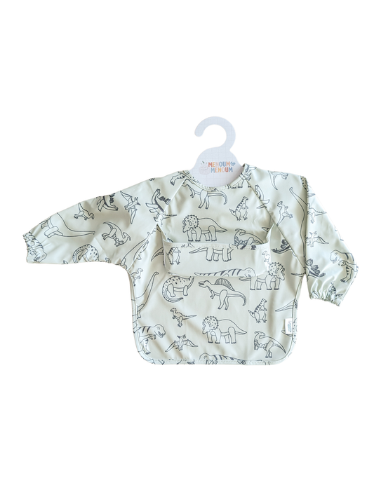 Long sleeves Bib - Dinosaurs - Menoum Menoum