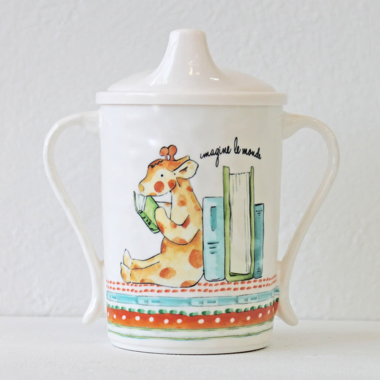 Sippy Cup - Giraffe, Imagine the World
