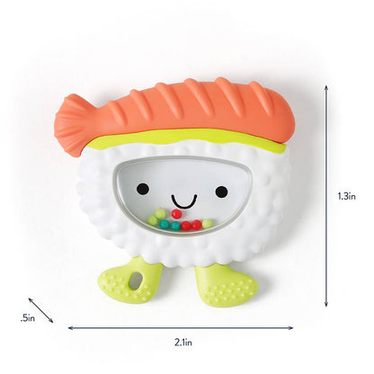 Sweetie Shake Plus™ Rattle & Teether - Chloe the Croissant