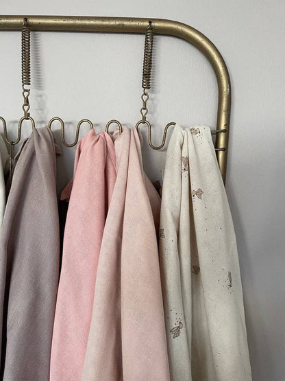 Muslin Cloth - Misty Rose - 100% Organic Cotton