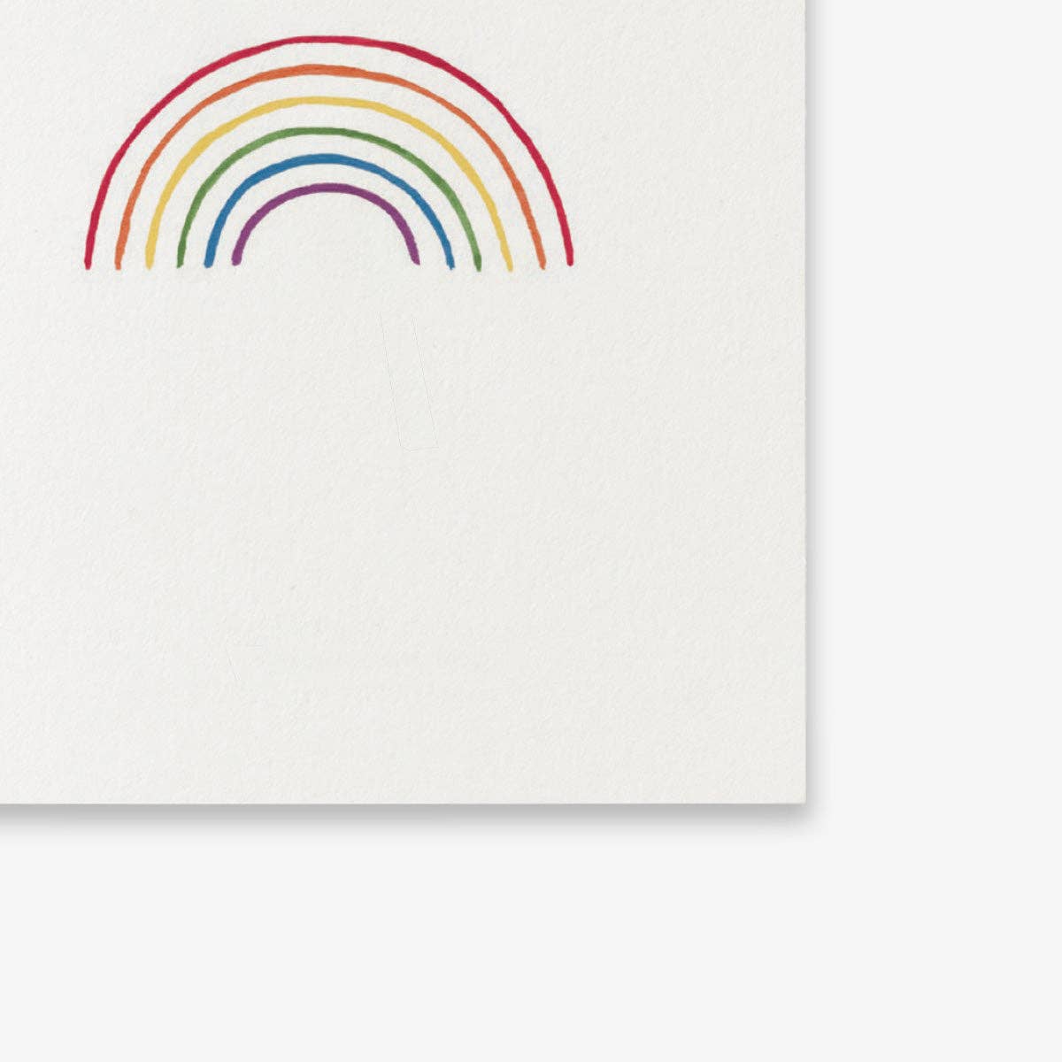 Small Greeting Card // Rainbow