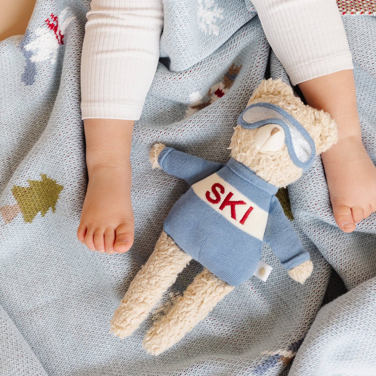 Set Ski Blanket Onesie Benjamin Plush Toy Gift