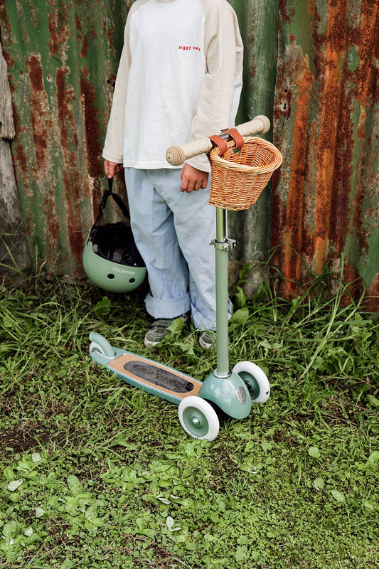 BANWOOD 3-WHEEL SCOOTER VINTAGE - FOREST