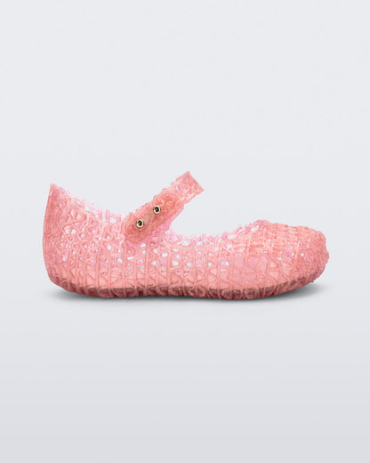 Mini Melissa Campana Baby Ballerinas: Pearly Pink