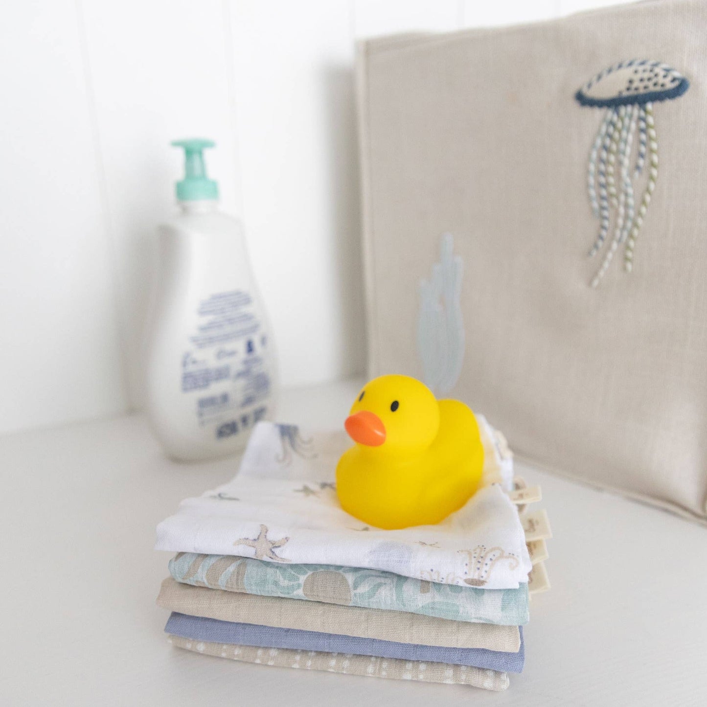 Cove 5-pc. Wash Cloth Set (Sea Life)