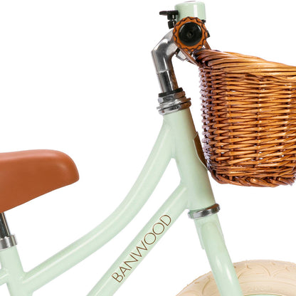 BANWOOD BALANCE BIKE 12" FIRST GO VINTAGE - PALE MINT