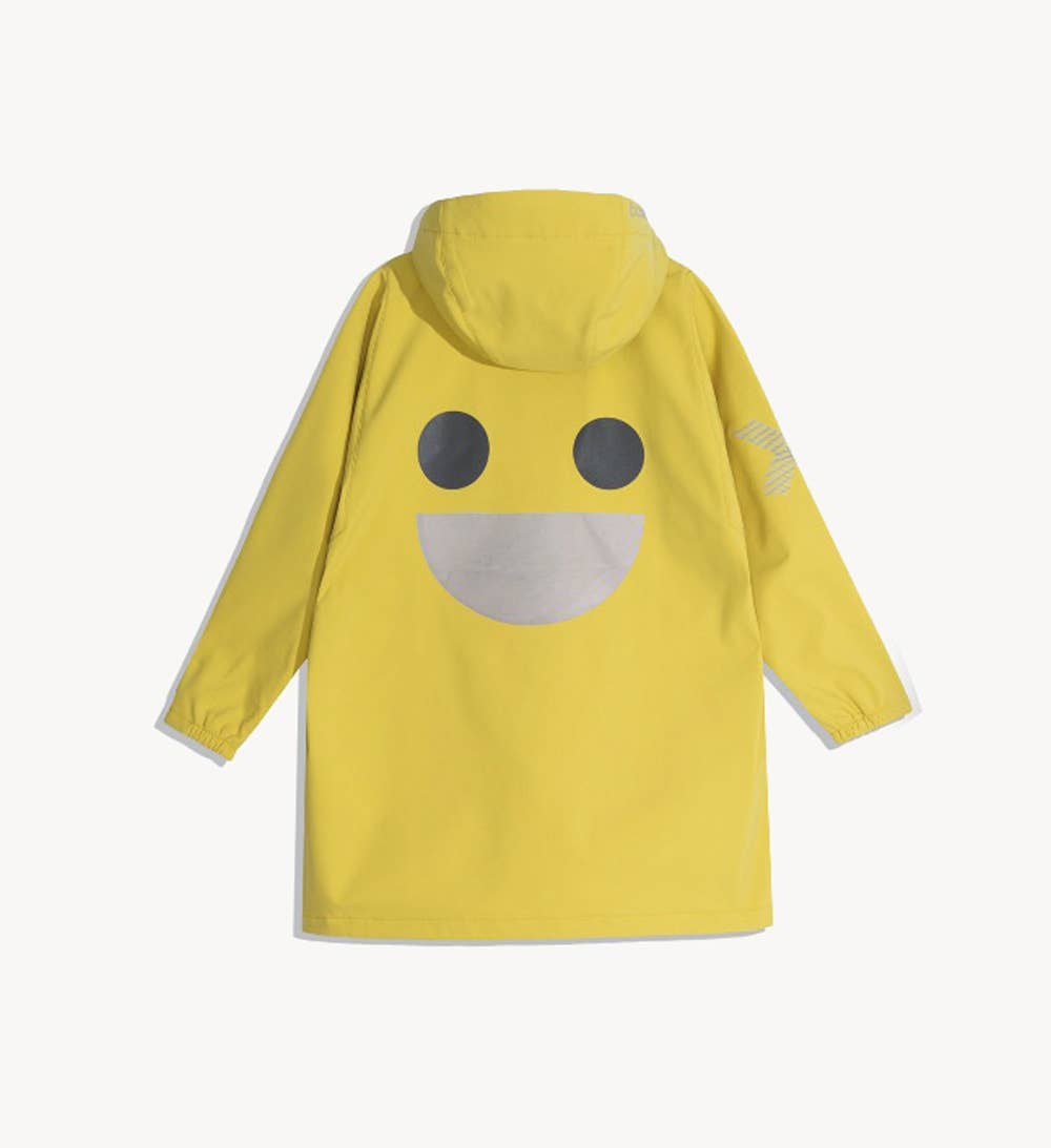 WISTITI Windbreaker Rain Jacket - Yellow: 7-8y (128cm)