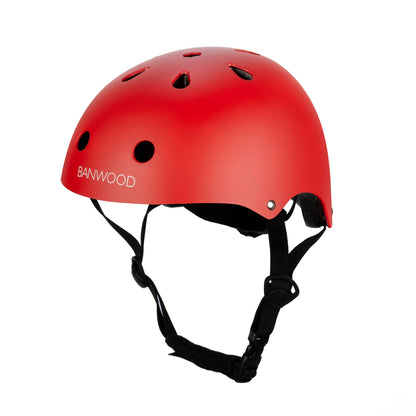 BANWOOD CLASSIC HELMET - MATTE RED (50-54 cm)