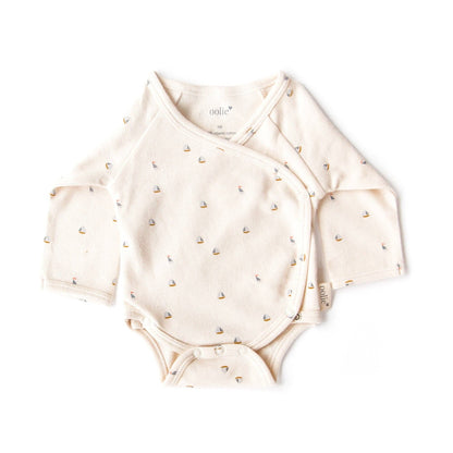 Organic Baby Bodysuit – Schooner: Schooner / Newborn
