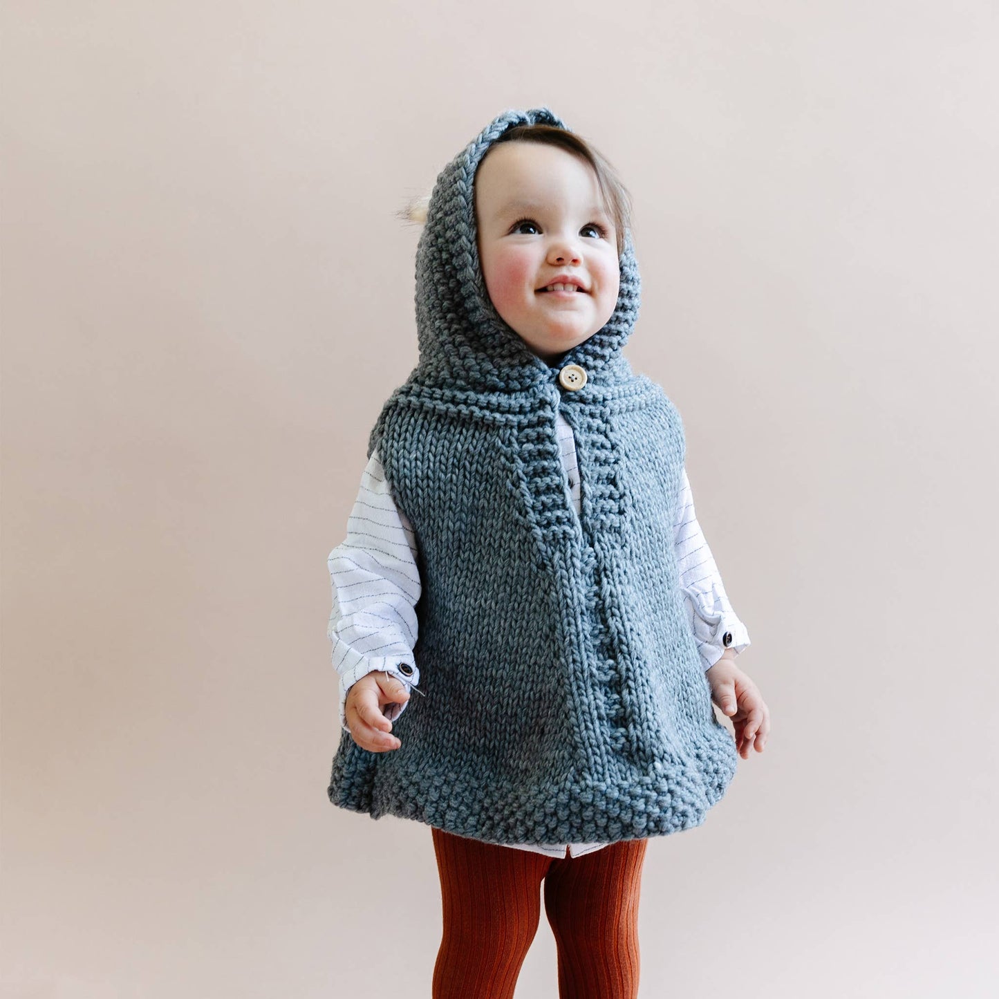 Tights, Cinnamon | Girls Cotton Tights | Kids Clothing: Small 12-24 m