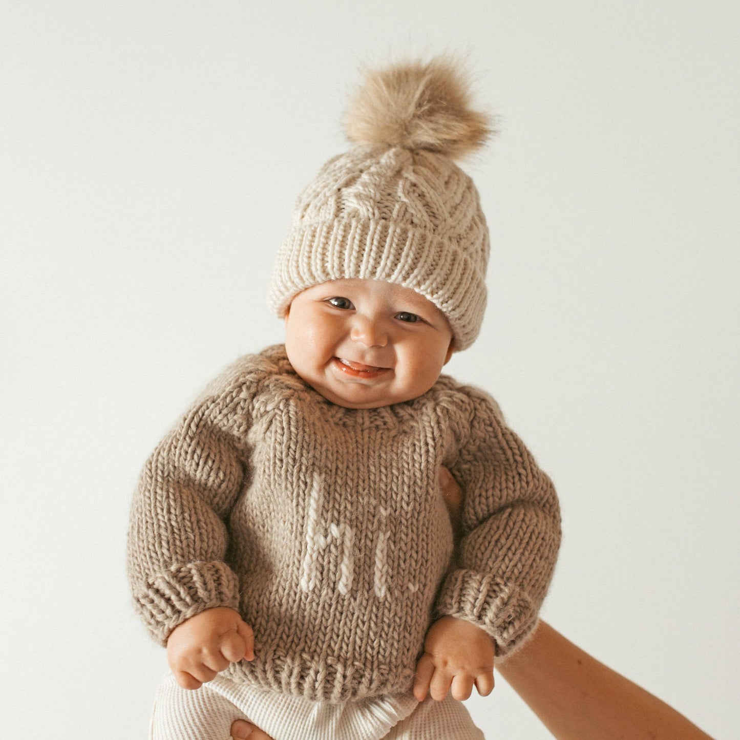 Hi. Pebble Crew Neck Sweater Baby & Toddler: 0-6 months