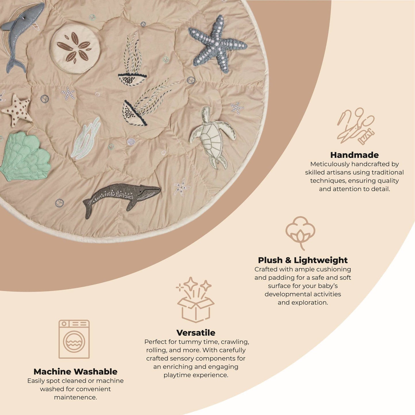 Cove Ocean Adventure Activity Playmat