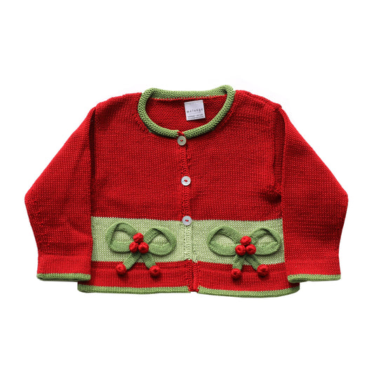 Bow Cardigan: 18M