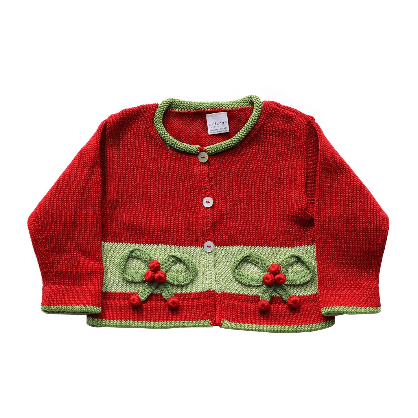 Bow Cardigan: 3T/4T