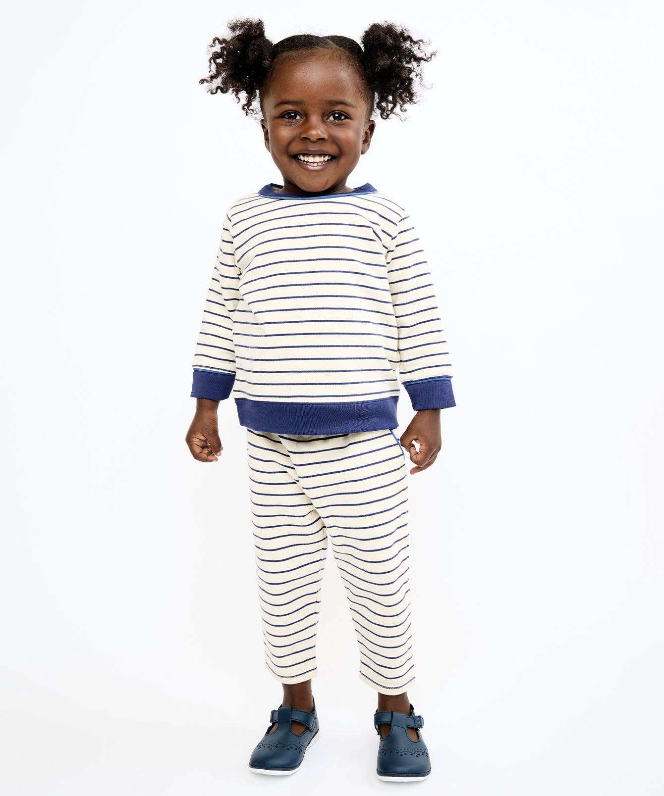 Remy Sweatshirt, Navy French Stripe