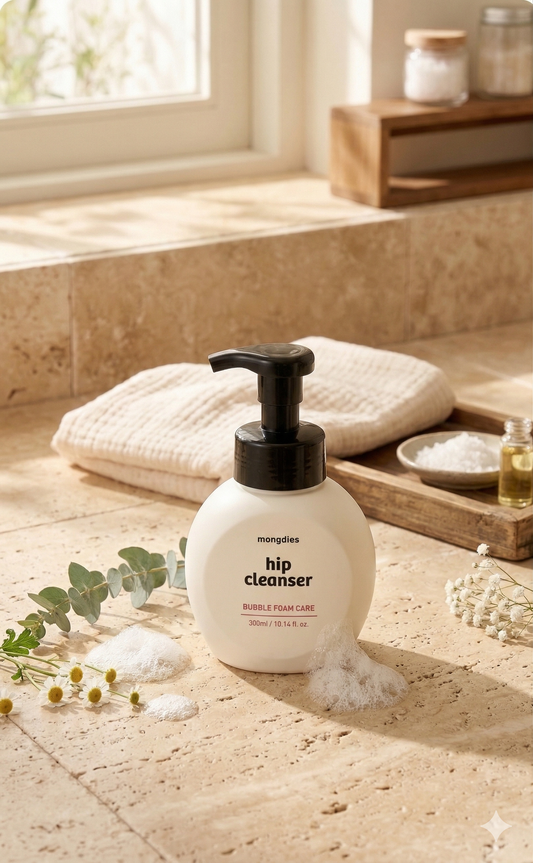Mongdies Baby Hip Cleanser 300ml | Diaper Area Wash | pH-Balanced
