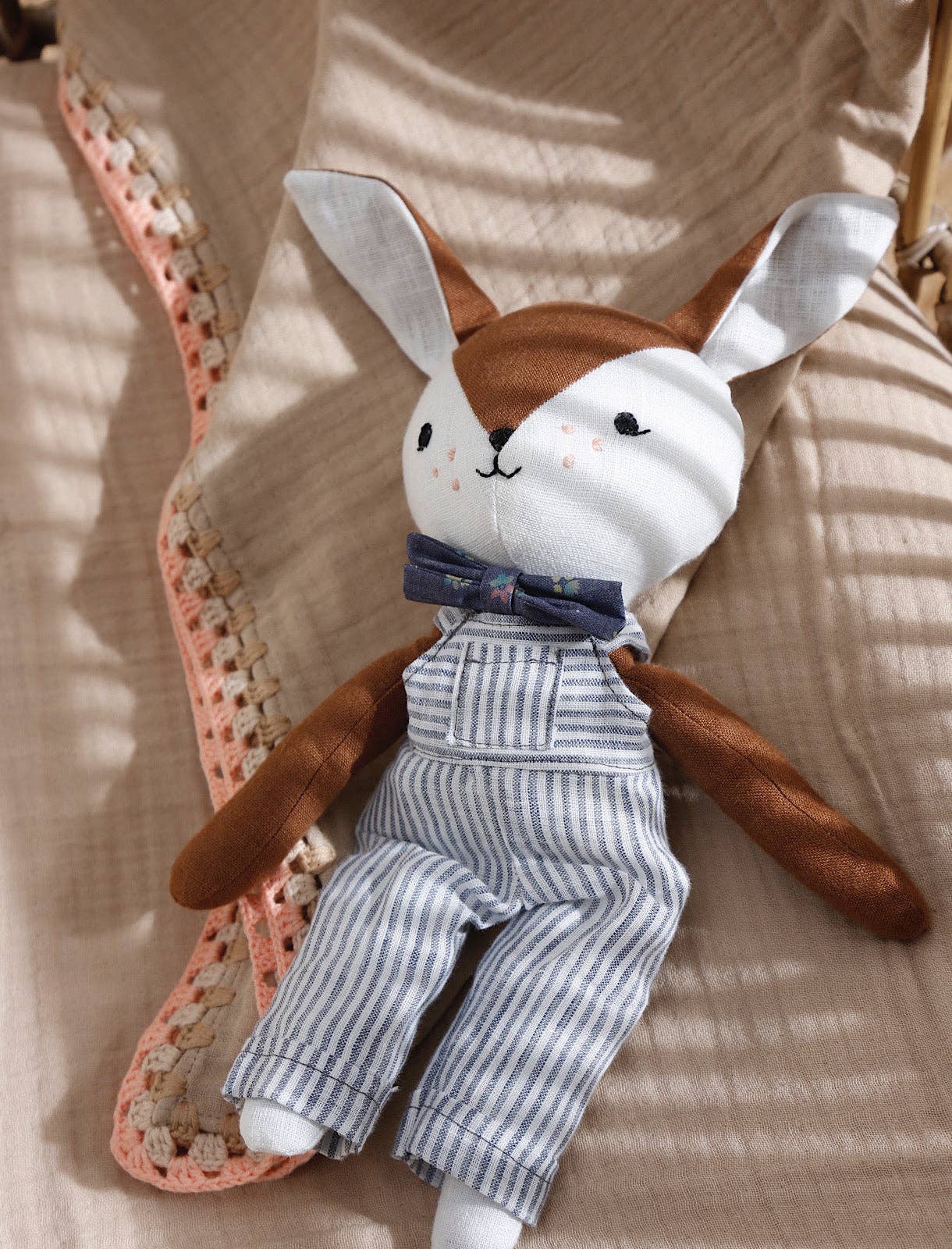 BAMBI BOY cuddly friend, doll, stuffed animal, plush toy