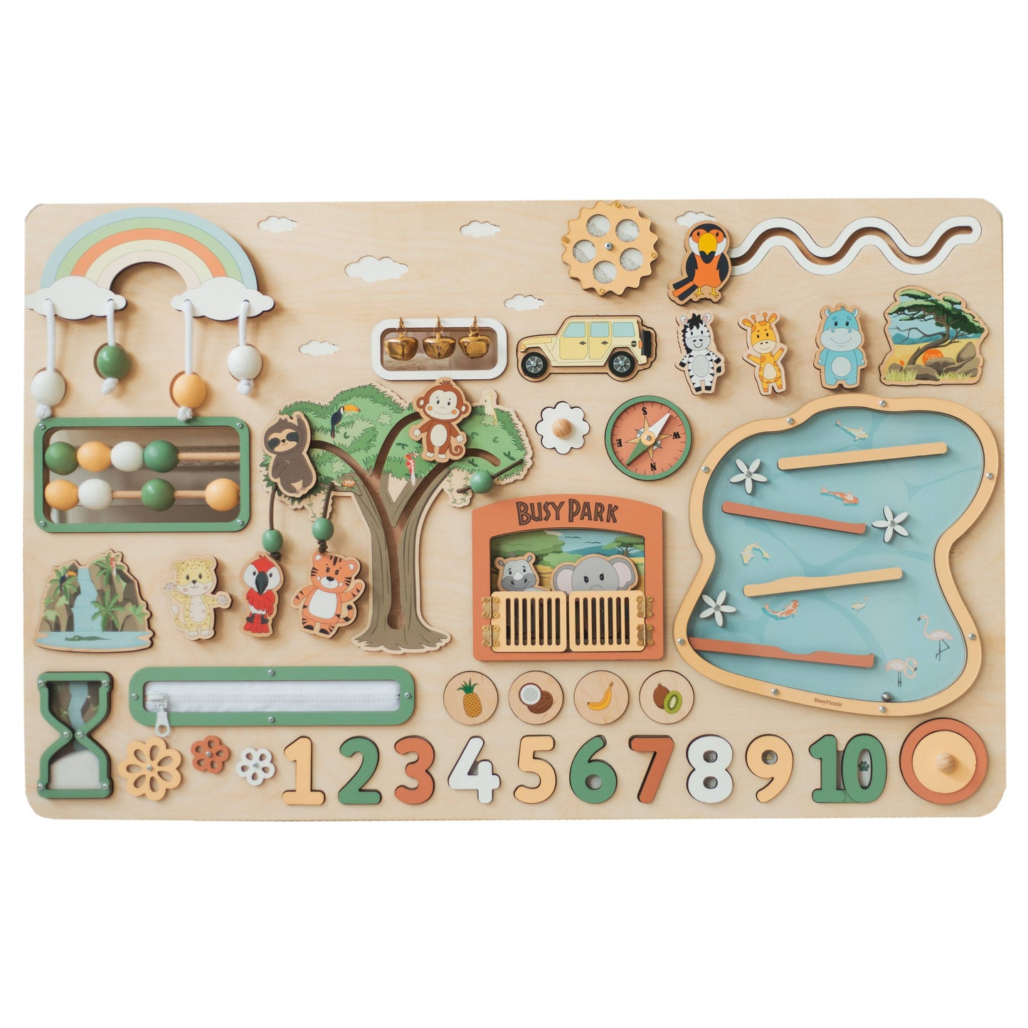 Busy Board XXL: Woodland Farm / Yes