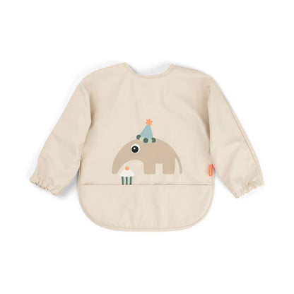 Sleeved pocket bib Celebration Sand