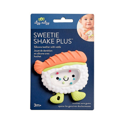 Sweetie Shake Plus™ Rattle & Teether - Chloe the Croissant