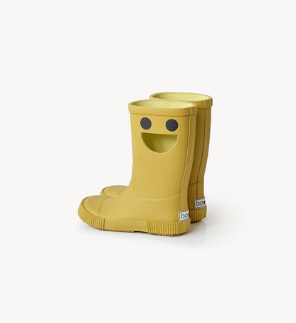 WISTITI Kids Rain Boots - Eco Rubber - Mustard