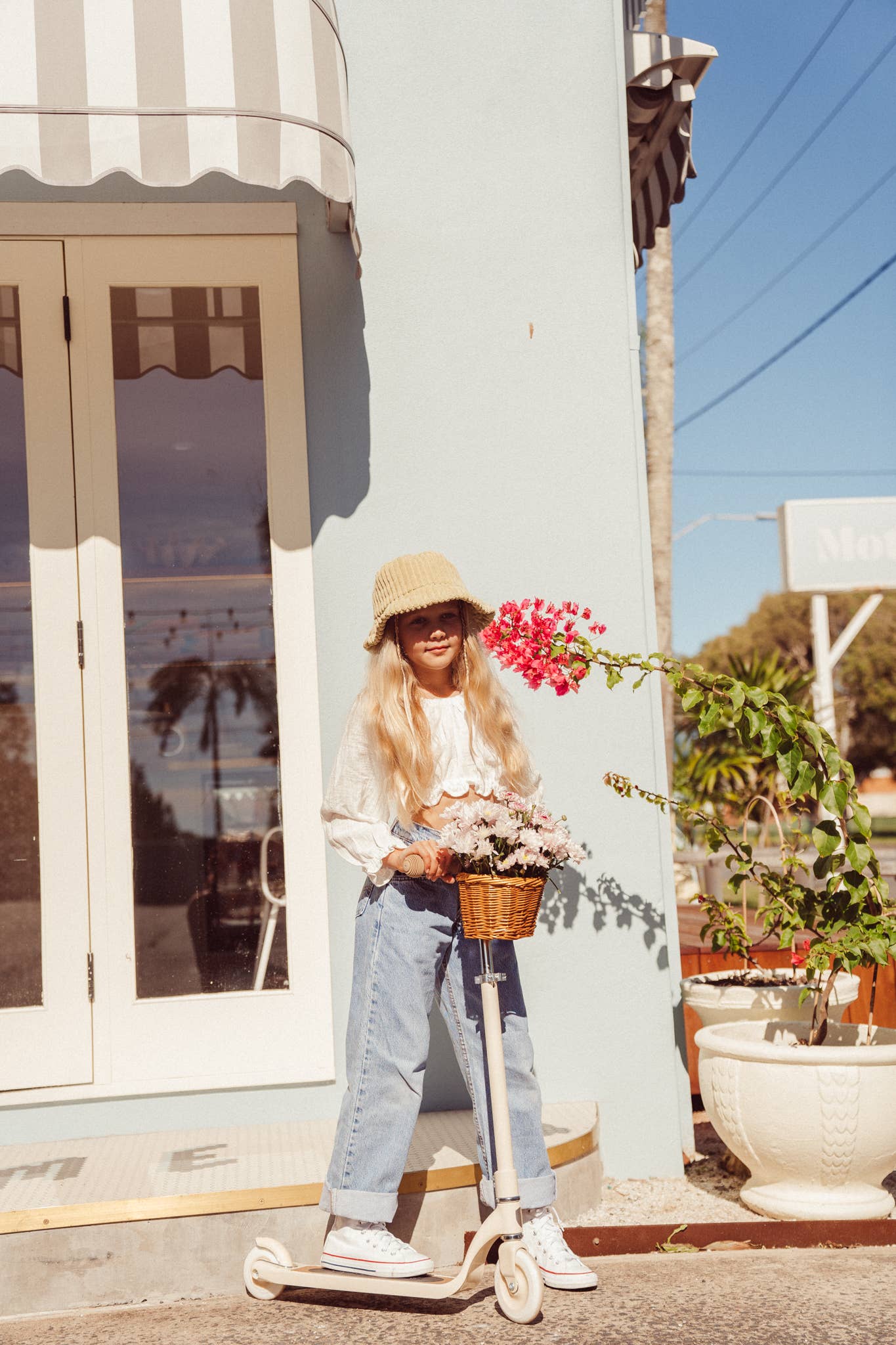 BANWOOD MAXI SCOOTER VINTAGE - CREAM