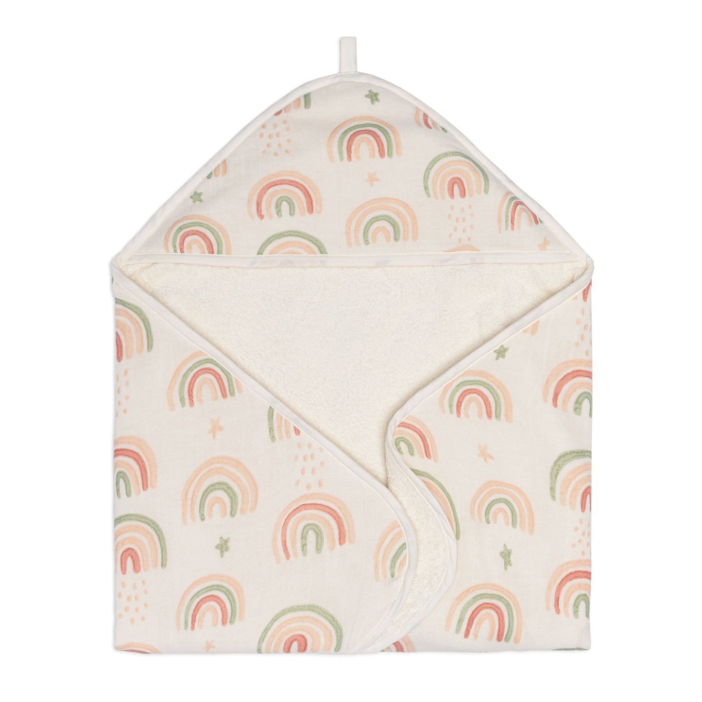 Parker Baby Hooded Towel (Rainbow)