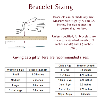 Tiny Heart Mother Daughter Matching Bracelets