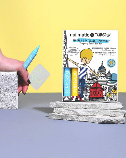Tattoo Pen Set for Kids PARIS