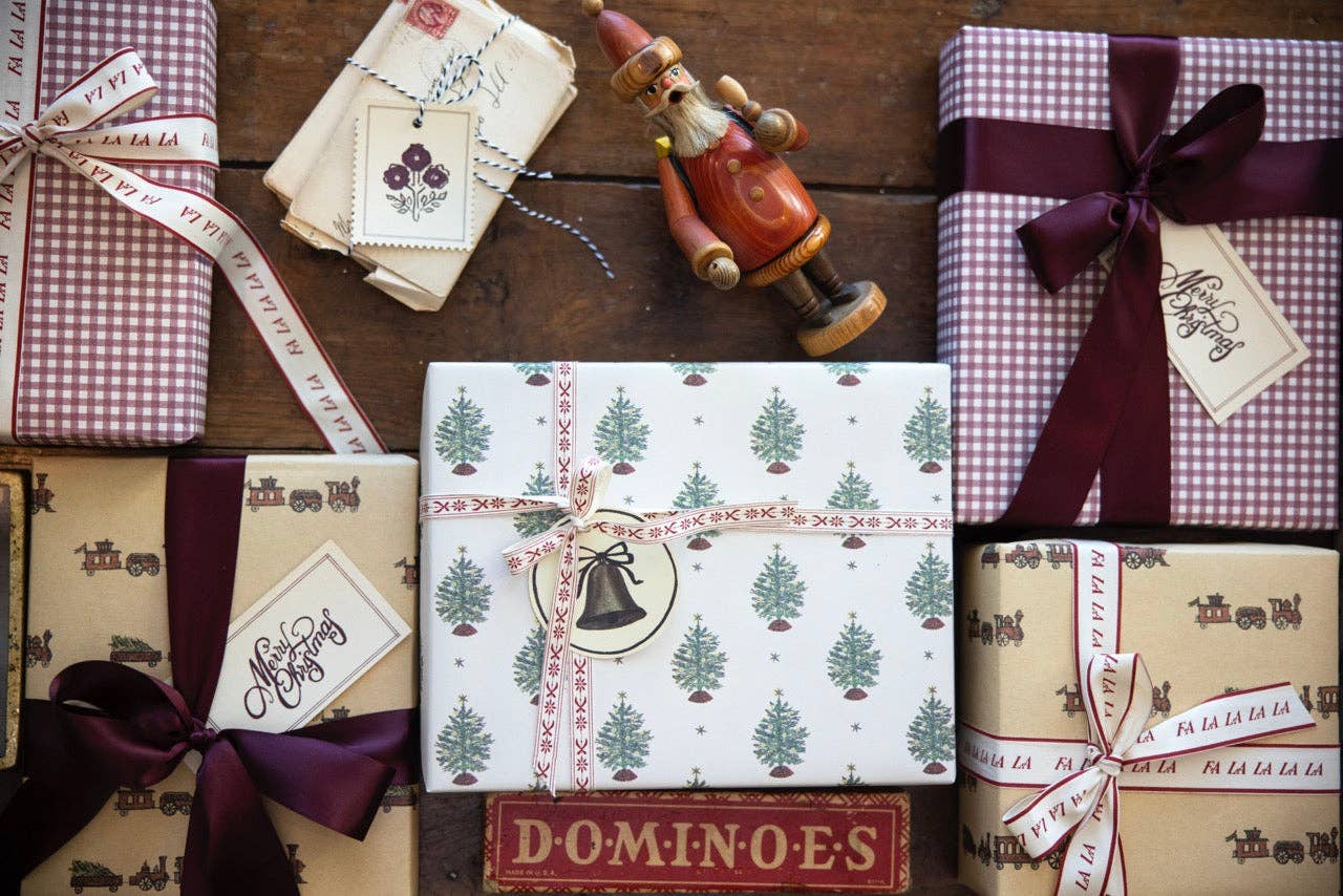 'Norfolk' cotton ribbon