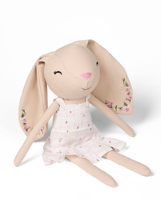 Bella Bunny Doll: Pink / One Size