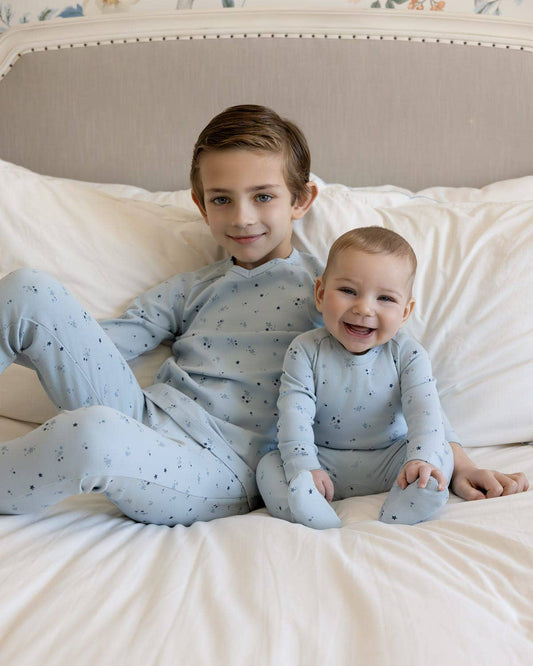 My Brightest Star 2 Pc Pajama set: Blue / 2