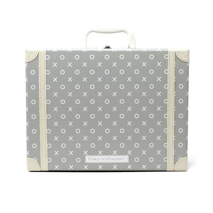 Gray Grandma Suitcase