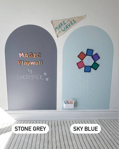 Magic Playwall - Arch Magnetic Wall Decal for Kids: Caramel
