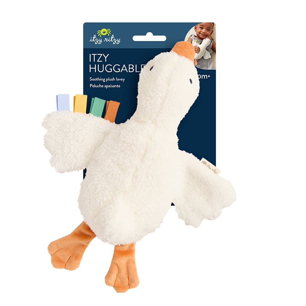 Itzy Huggable™ Goose Baby snuggle and soothe