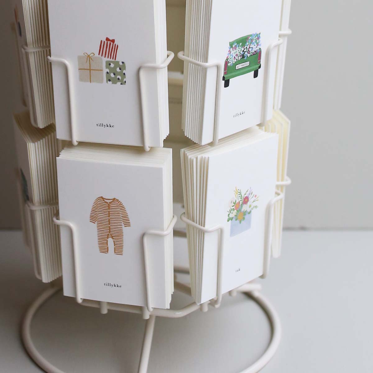 A7 Card Desk Display // Room for 24 SMALL cards