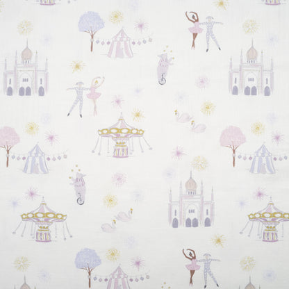 Adventures in Wonderland Swaddle - Rose