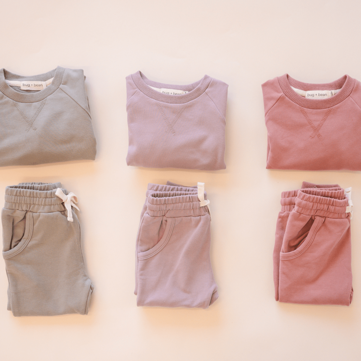 Sweatshirt + Jogger Matching Set | Sage: 6-7y
