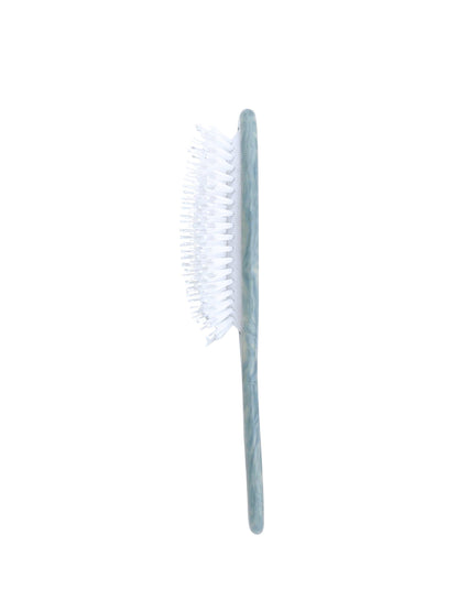 Hand-painted Baby Blue Bow Amazing Hair Day Brush | Eco-Friendly