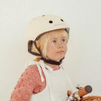 BANWOOD BALANCE BIKE & HELMET SET - CREAM