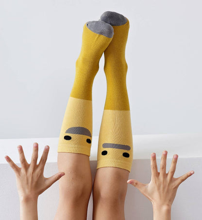 Chaussettes hautes Wistiti Jaune