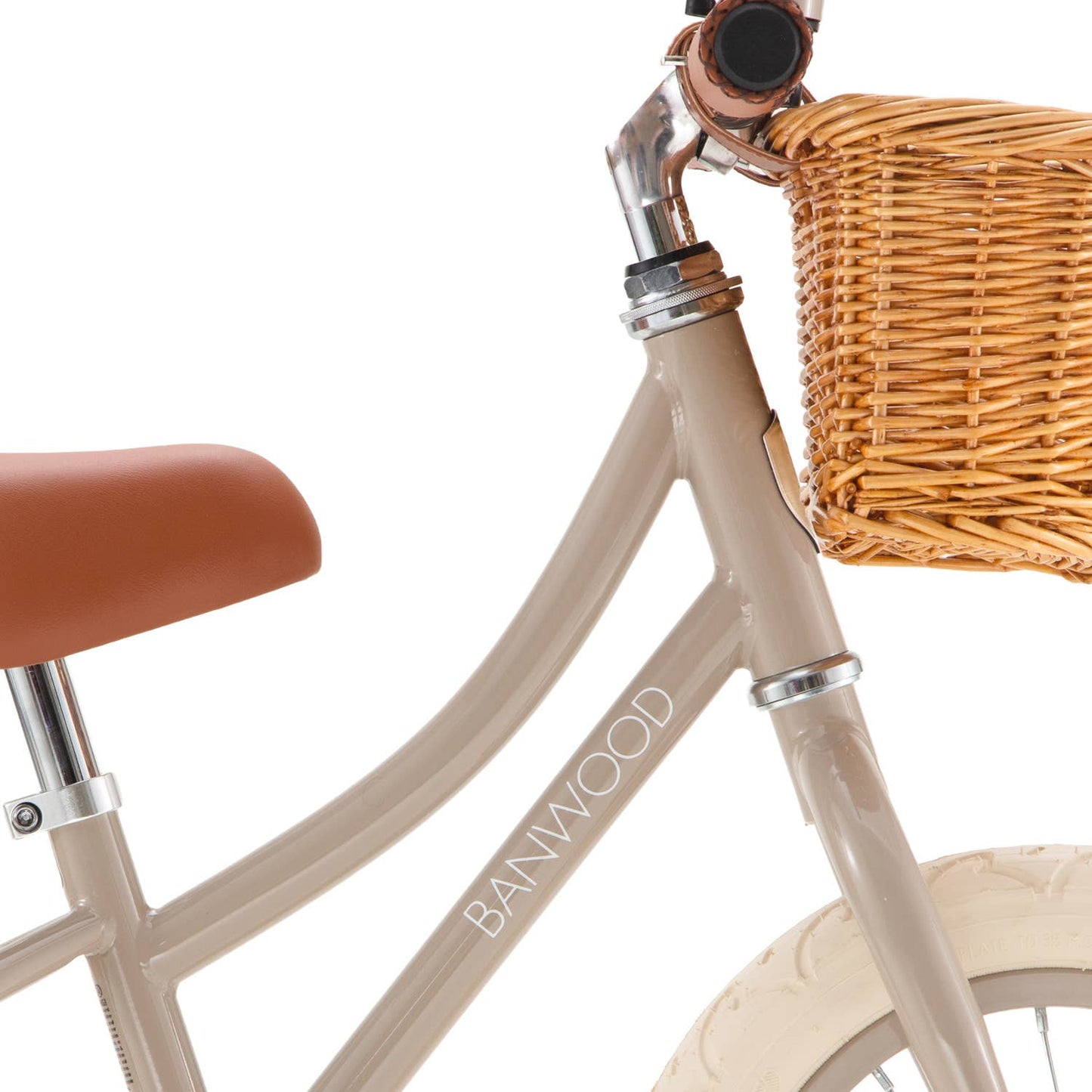 BANWOOD BALANCE BIKE 12" FIRST GO VINTAGE - BEIGE