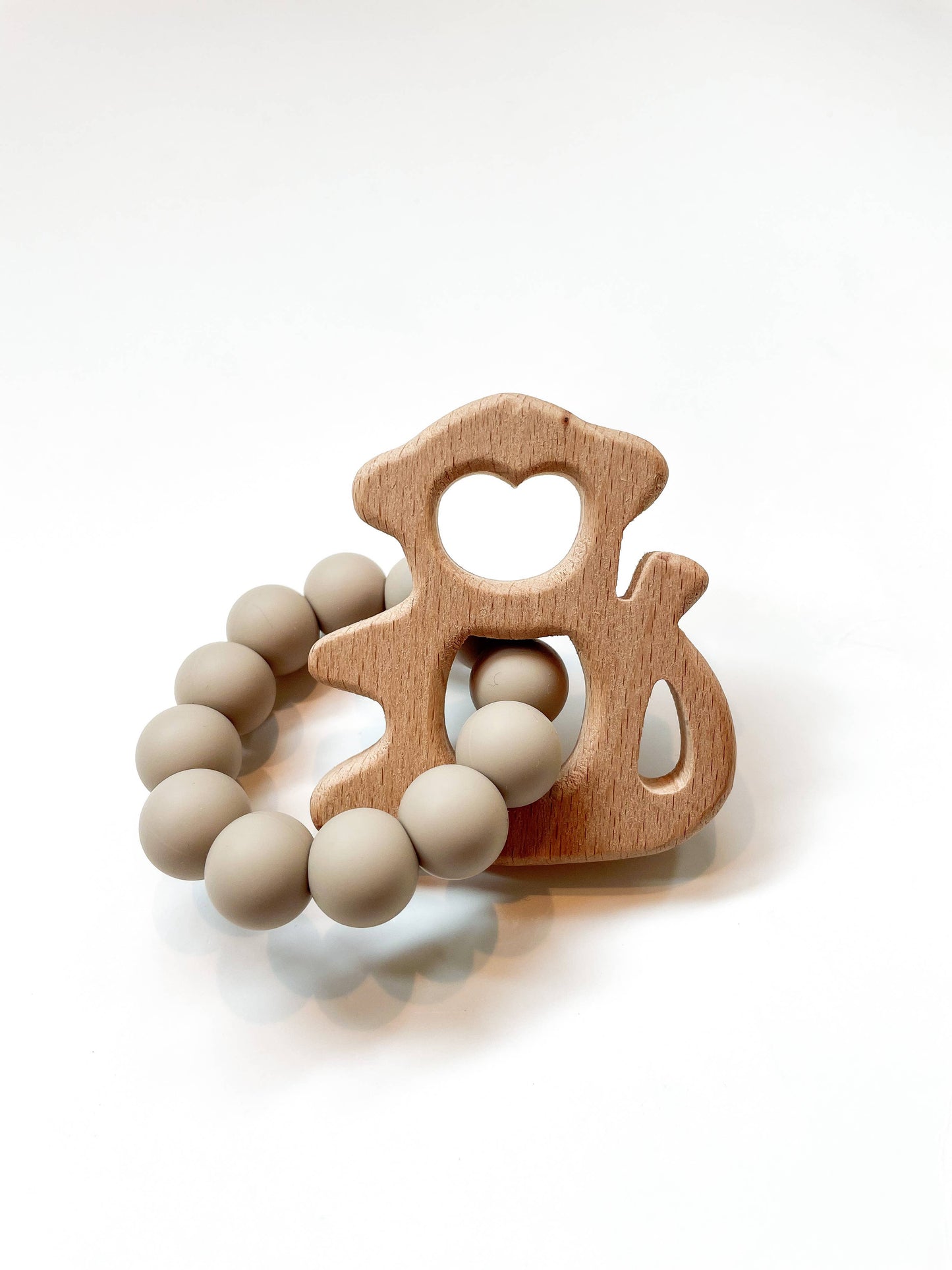 Basic Monkey Teether: Powder Blue