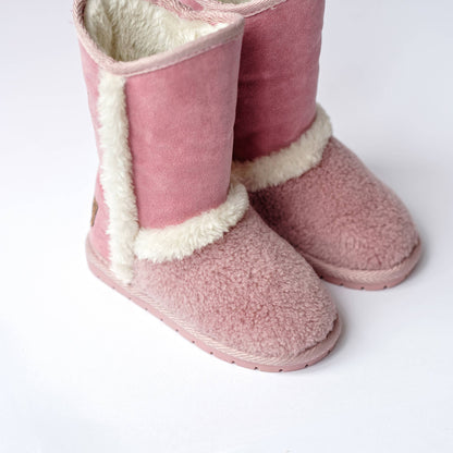 Kids Winter Warm Boots - Lemonade Pink