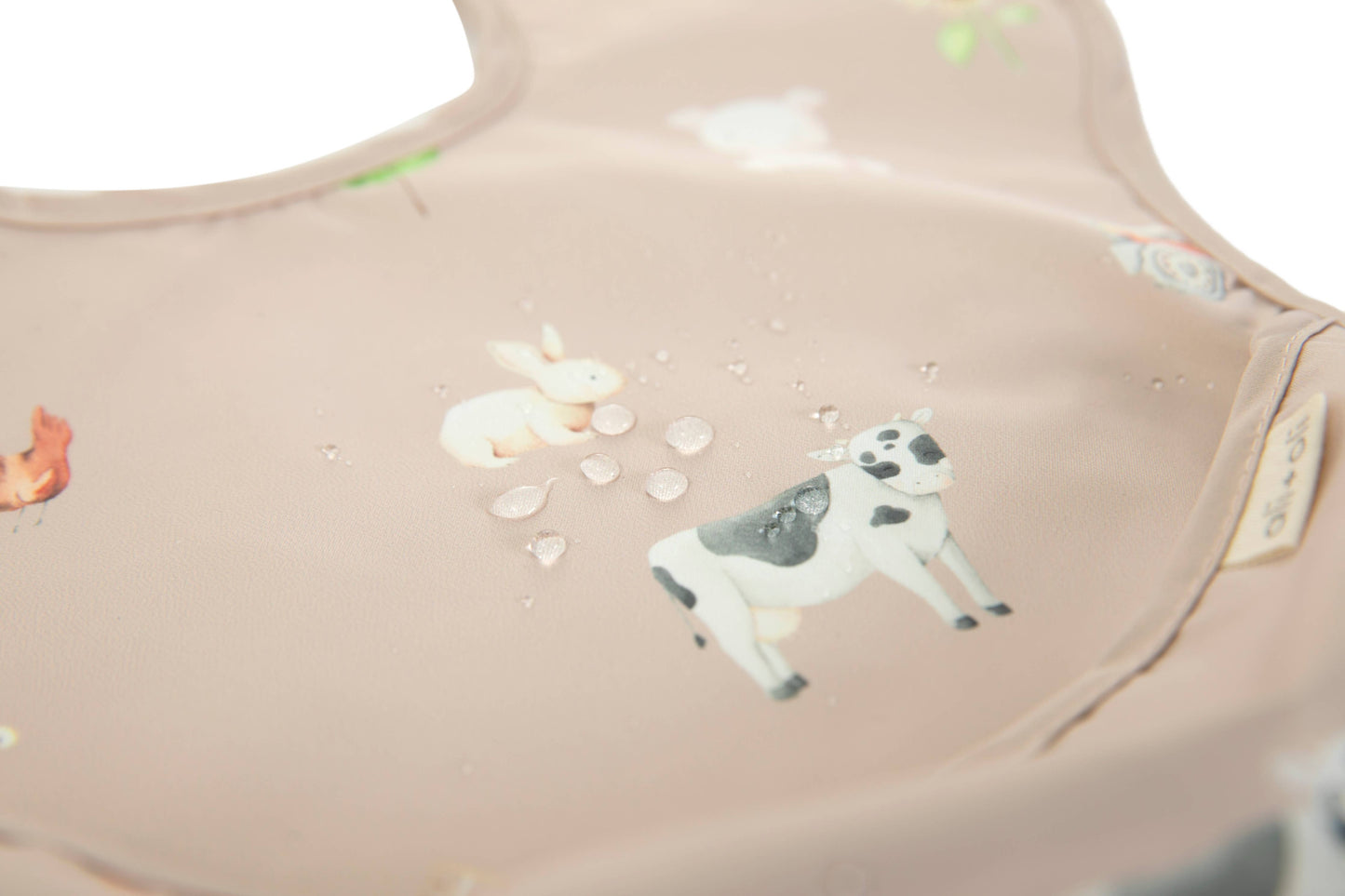 Sleeveless (3-pc) Smock Bib Set for Baby & Toddler (Animals)