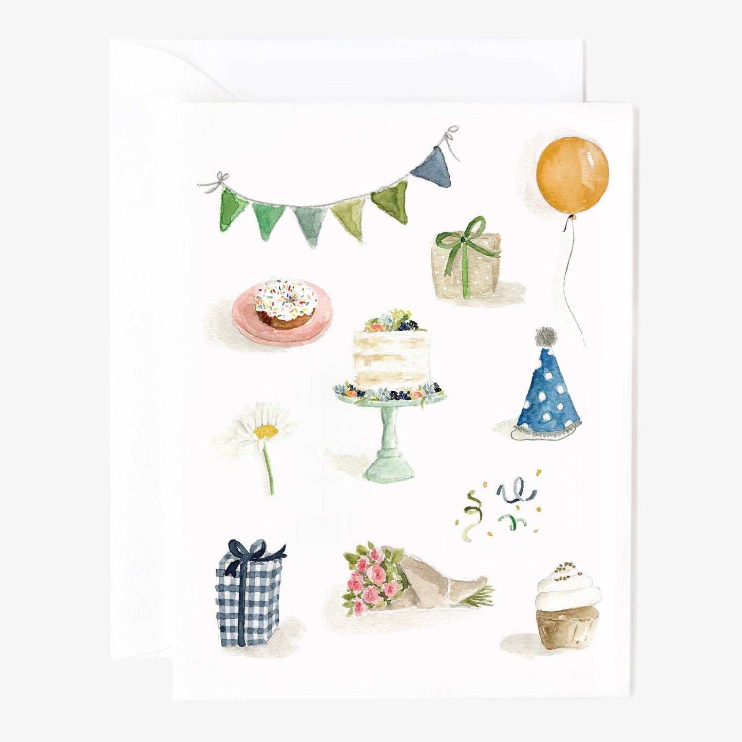 Celebrate notecards: Single card