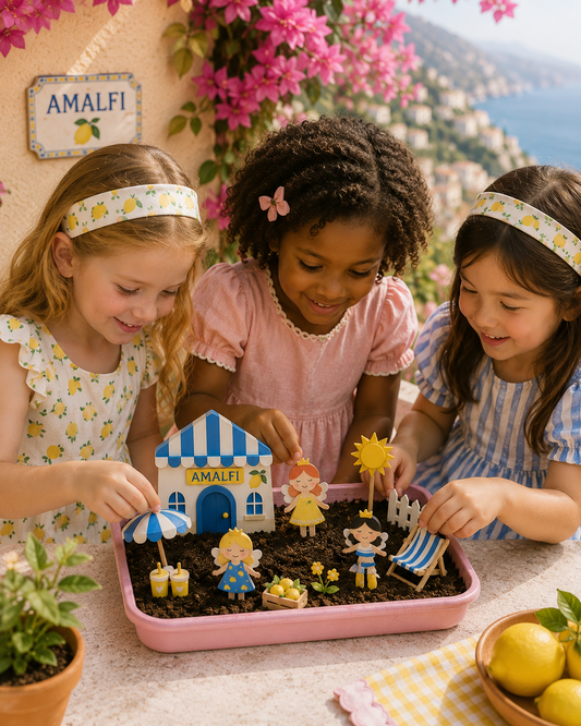 Amalfi Summer Fairy Garden Refill Kit (2pk, Fairies, Soil & seeds)